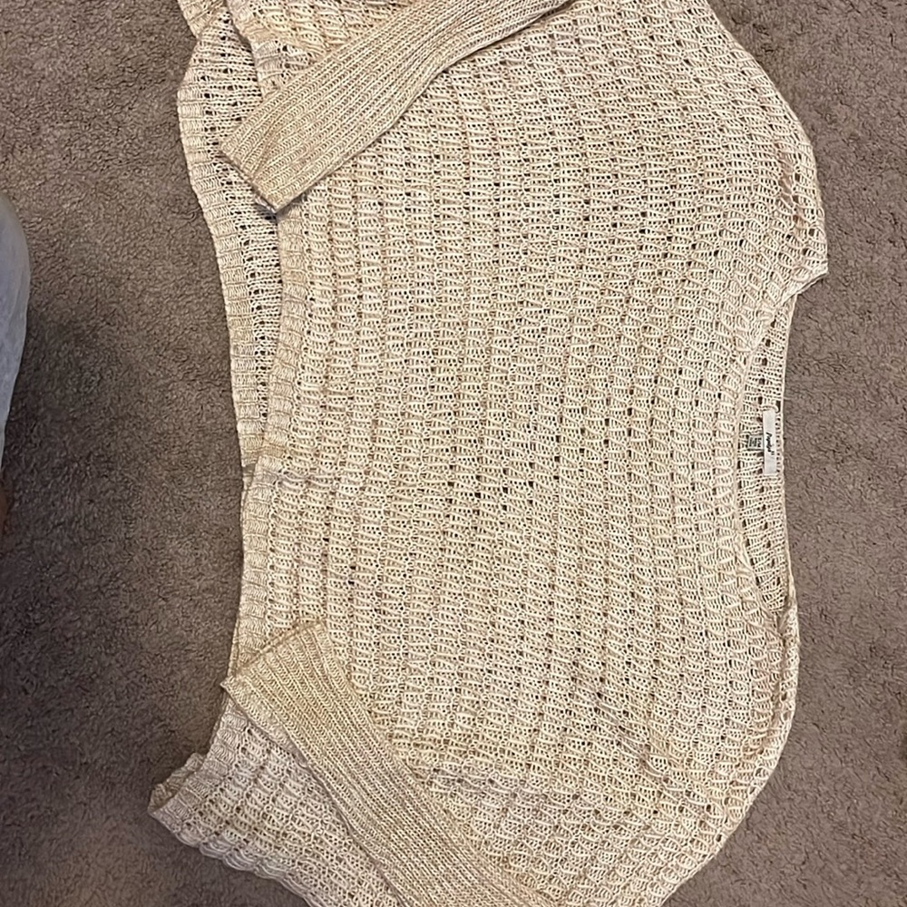 Stretchy soft sweater